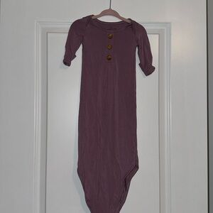 Caden Lane baby knot gown